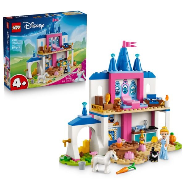 Produktbild: LEGO ǀ Disney Princess 43283 Cinderellas Tierpalast, Bauspielzeug f&uuml;r Kinder ab 4 Jahren