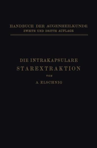 Produktbild: Die Intrakapsulare Starextraktion