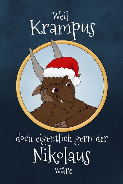 Weil Krampus doch eigentlich gern der Nikolaus wäre, Paperback von Ludwig Zacherl, Sinaveria Verlag, 9783986010638