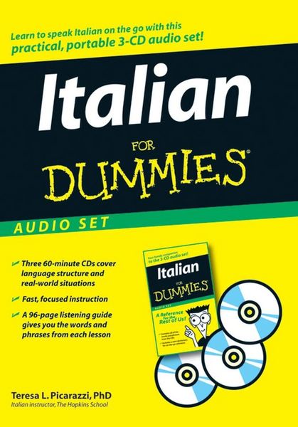 Produktbild: Italian for Dummies Audio Set