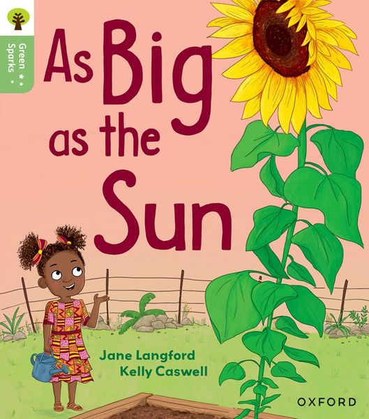Produktbild: Oxford Reading Tree Green Sparks: Level 1+: As Big as the Sun