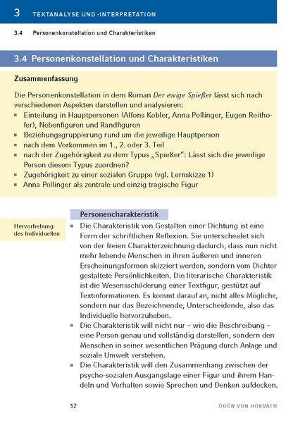 Produktbild: Der ewige Spie&szlig;er von &Ouml;d&ouml;n von Horv&aacute;th - Textanalyse und Interpretation