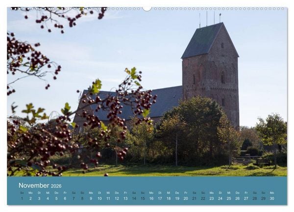 Produktbild: F&ouml;hr 2026. Portr&auml;t einer Insel (Wandkalender 2026 DIN A2 quer), CALVENDO Monatskalender