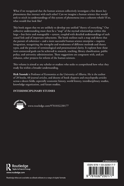Produktbild: Integrating the Human Sciences