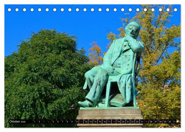 Produktbild: Zwickau - Stadt an der Mulde (Tischkalender 2026 DIN A5 quer), CALVENDO Monatskalender