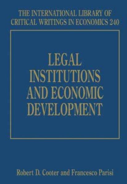Produktbild: Legal Institutions and Economic Development