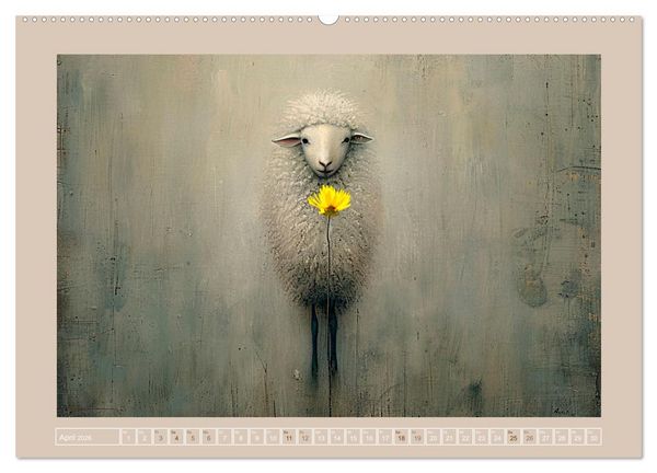 Produktbild: Sch&auml;fchenparade (Wandkalender 2026 DIN A2 quer), CALVENDO Monatskalender