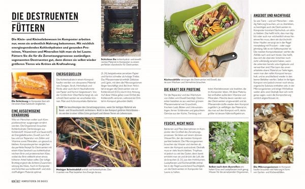 Grünes Gartenwissen. Alles über Kompost