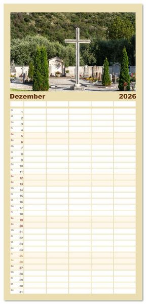 Produktbild: Familienplaner 2026 - Nago-Torbole, der sch&ouml;ne Norden vom Gardasee mit 5 Spalten (Wandkalender, 21 x 45 cm) CALVENDO