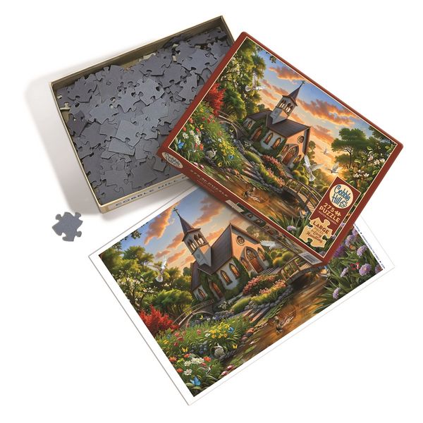 Produktbild: COBBLE HILL PUZZLES - Herzlich willkommen 275 Teile