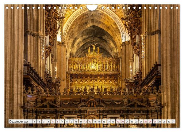 Produktbild: Andalusien - Sevilla (Wandkalender 2026 DIN A4 quer), CALVENDO Monatskalender