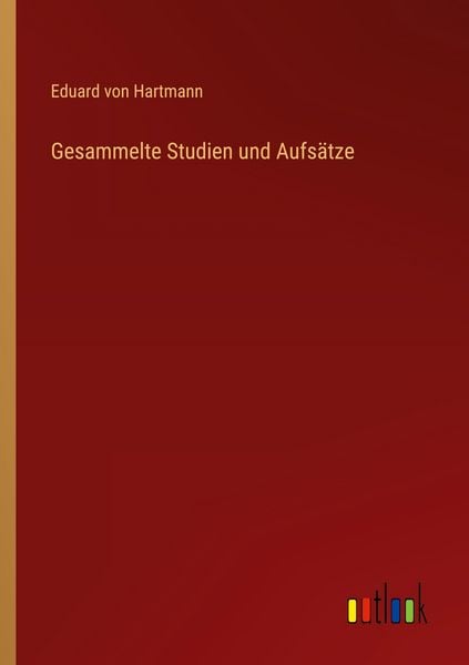 Produktbild: Gesammelte Studien und Aufs&auml;tze