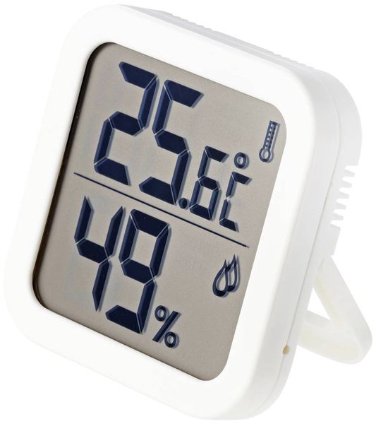 Thermo-/Hygrometer Weiß
