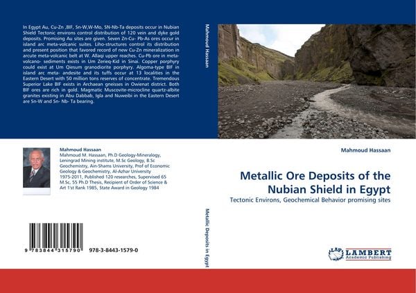 Produktbild: Metallic Ore Deposits of the Nubian Shield in Egypt
