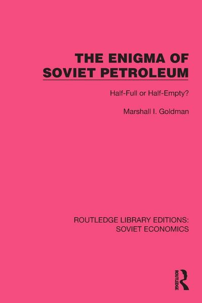 Produktbild: The Enigma of Soviet Petroleum