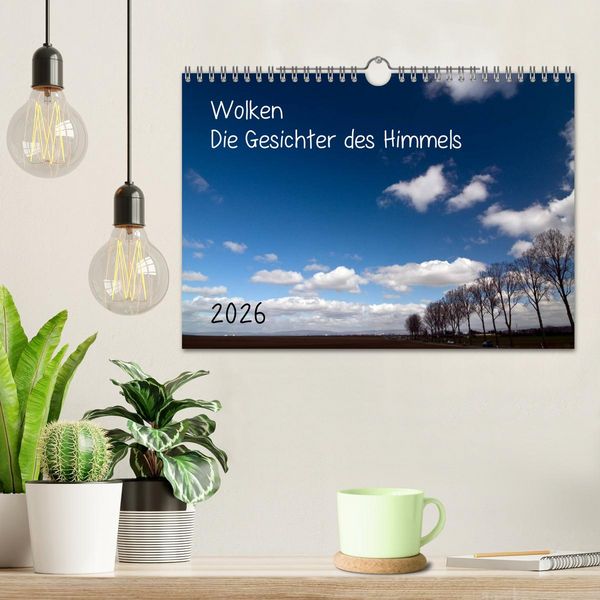 Produktbild: Wolken - Die Gesichter des Himmels (Wandkalender 2026 DIN A4 quer), CALVENDO Monatskalender