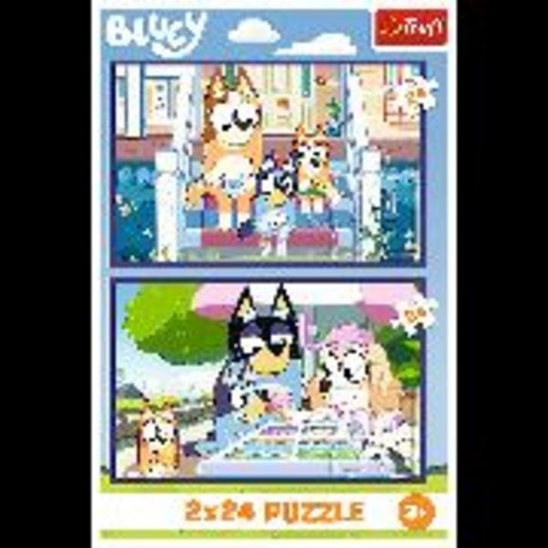Puzzles-''2x24''-FunnyBluey/BBCBluey