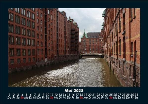 Produktbild: Hamburg 2025 Fotokalender DIN A5