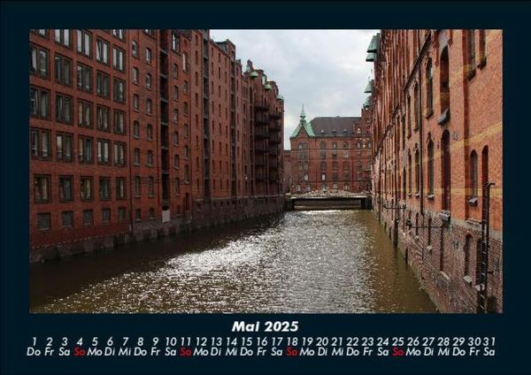 Produktbild: Hamburg 2025 Fotokalender DIN A5