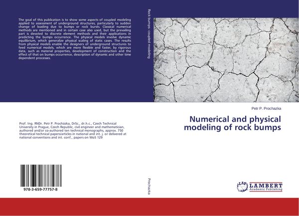 Produktbild: Numerical and physical modeling of rock bumps