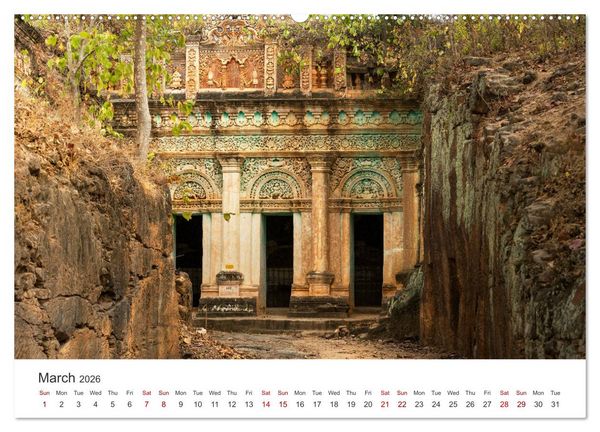 Produktbild: Life in Myanmar, Burma (Wall Calendar 2026 DIN A2 landscape), CALVENDO 12 Month Wall Calendar