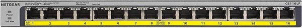 Produktbild: NETGEAR 16-Port PoE-PoE+GB unmanaged Switch 76W
