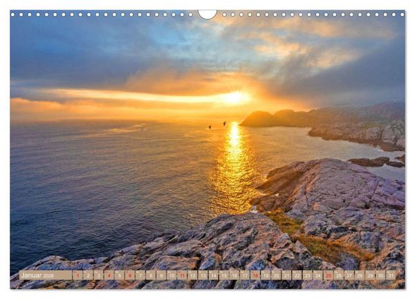 Produktbild: Vom S&uuml;dkap zum Nordkap (Wandkalender 2026 DIN A3 quer), CALVENDO Monatskalender