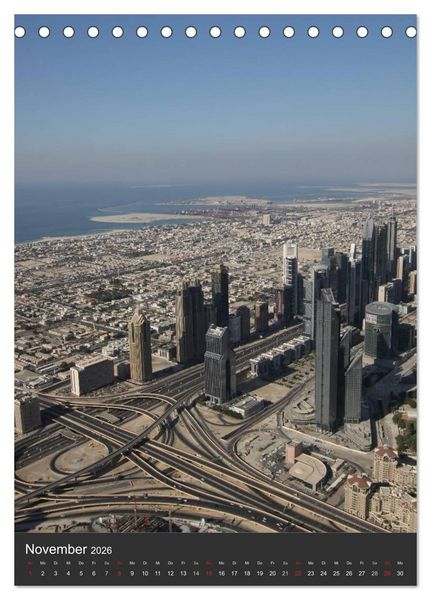 Produktbild: Dubai (Tischkalender 2026 DIN A5 hoch), CALVENDO Monatskalender