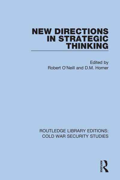 Produktbild: New Directions in Strategic Thinking