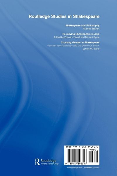Produktbild: Crossing Gender in Shakespeare