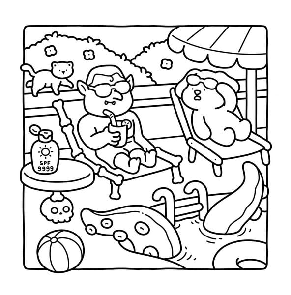 Produktbild: Cozy Coloring - Silly Spooky