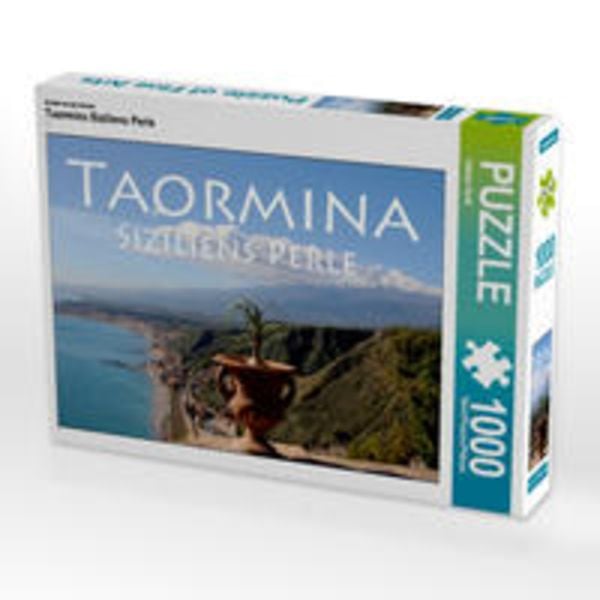 CALVENDO Puzzle Taormina Siziliens Perle 1000 Teile Lege-Größe 64 x 48 cm Foto-Puzzle Bild von Helene Seidl