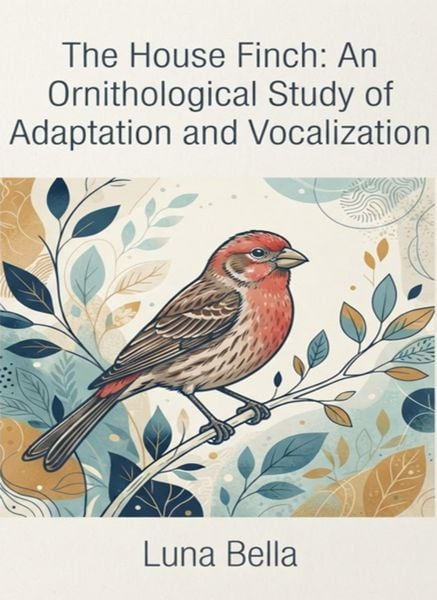 Produktbild: The House Finch:An Ornithological Study of Adaptation and Vocalization