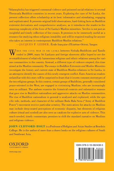 Produktbild: Buddhist Extremists and Muslim Minorities