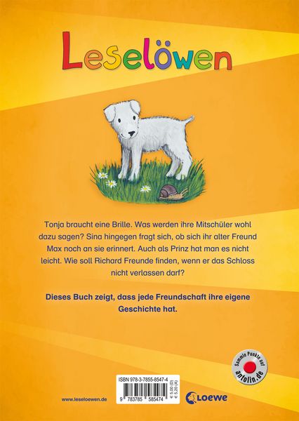 Produktbild: Lesel&ouml;wen - Das Original - Die besten Lesel&ouml;wen-Freundschaftsgeschichten