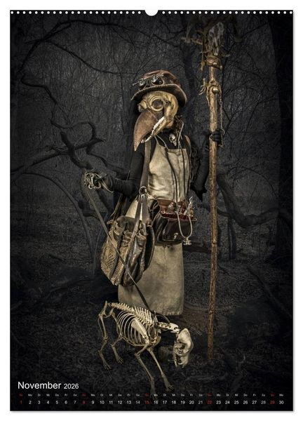 Produktbild: Steampunk Artwork (hochwertiger Premium Wandkalender 2026 DIN A2 hoch), Kunstdruck in Hochglanz
