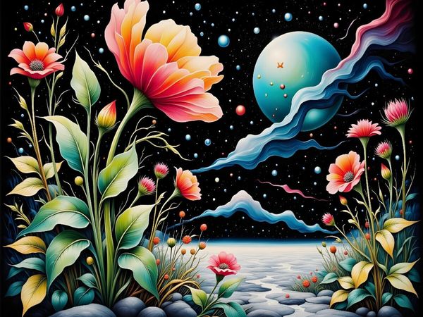 Produktbild: CALVENDO Puzzle Bl&uuml;tenmelodie | 1000 Teile Lege-Gr&ouml;&szlig;e 64x48cm Foto-Puzzle f&uuml;r gl&uuml;ckliche Stunden