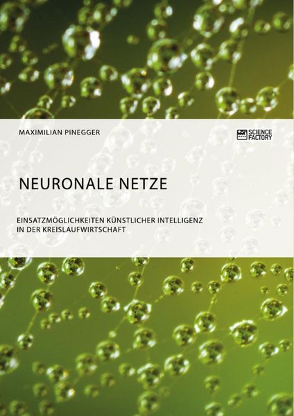 Produktbild: Neuronale Netze. Einsatzm&ouml;glichkeiten k&uuml;nstlicher Intelligenz in der Kreislaufwirtschaft