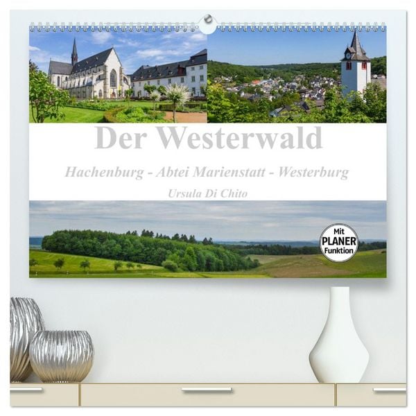 Produktbild: Der Westerwald (hochwertiger Premium Wandkalender 2026 DIN A2 quer), Kunstdruck in Hochglanz