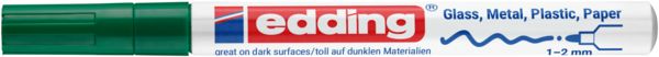 Produktbild: Edding 751 4-751-9-004 Lackmarker Gr&uuml;n 1 mm, 2 mm