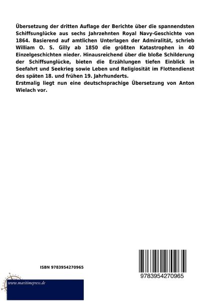 Produktbild: Die Seeunf&auml;lle der Royal Navy von 1793 bis 1857