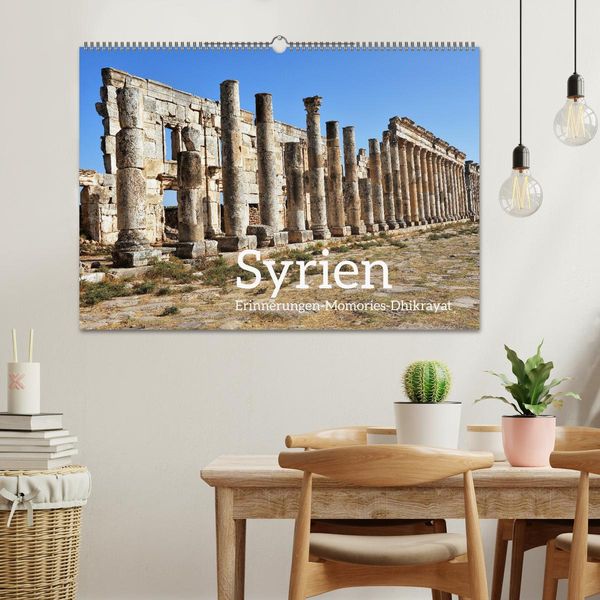 Produktbild: Syrien Erinnerungen Memories Dhikrayat (Wandkalender 2026 DIN A2 quer), CALVENDO Monatskalender