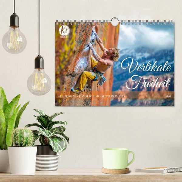 Produktbild: Vertikale Freiheit (Wandkalender 2026 DIN A4 quer), CALVENDO Monatskalender