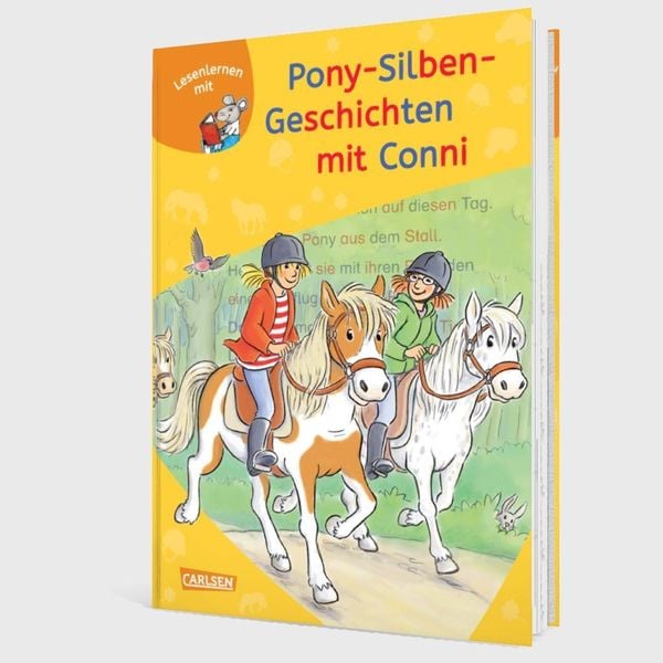 Produktbild: LESEMAUS zum Lesenlernen Sammelb&auml;nde: Pony-Silben-Geschichten mit Conni