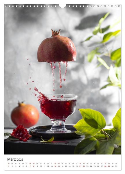 Produktbild: Kreative Drinks - erfrischend, schokoladig und fruchtig. (Wandkalender 2026 DIN A3 hoch), CALVENDO Monatskalender