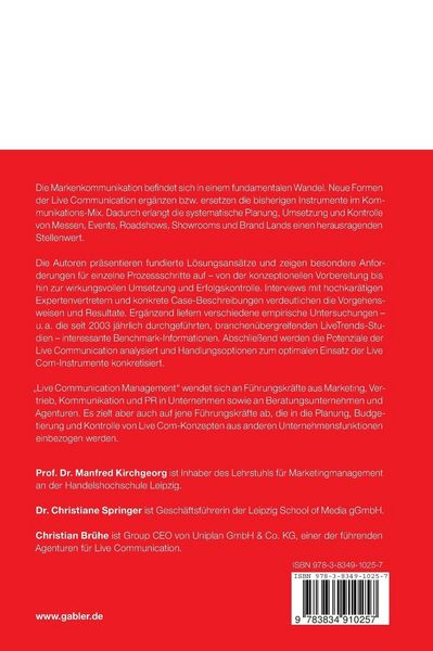 Produktbild: Live Communication Management