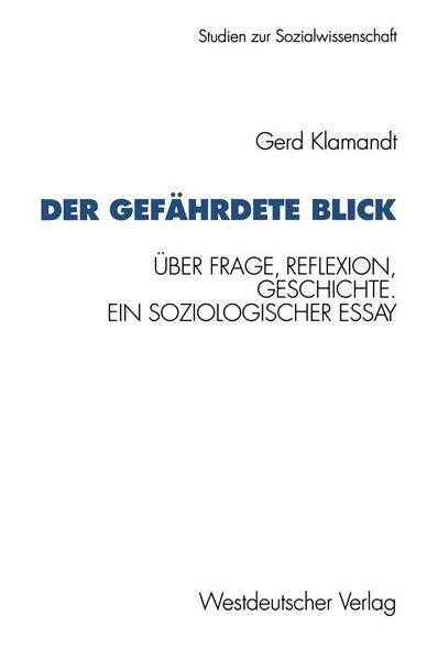 Produktbild: Der gef&auml;hrdete Blick