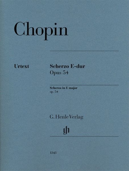 Produktbild: Fr&eacute;d&eacute;ric Chopin - Scherzo E-dur op. 54