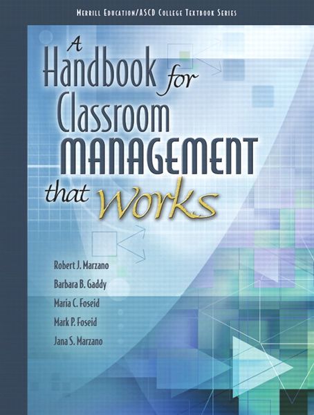 Produktbild: Handbook for Classroom Management that Works, A