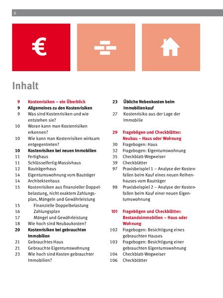Produktbild: Kosten- und Vertragsfallen beim Immobilienkauf